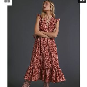 NWT Anthropologie Midi Dress